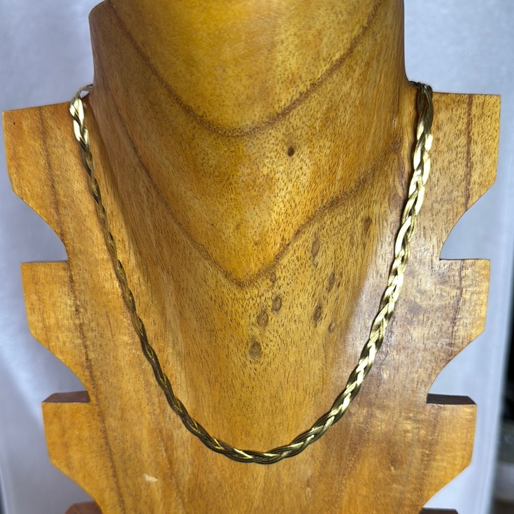 Ellie Vail Gold Braided Necklace